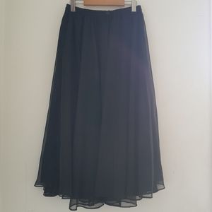 Black Long Skirt
